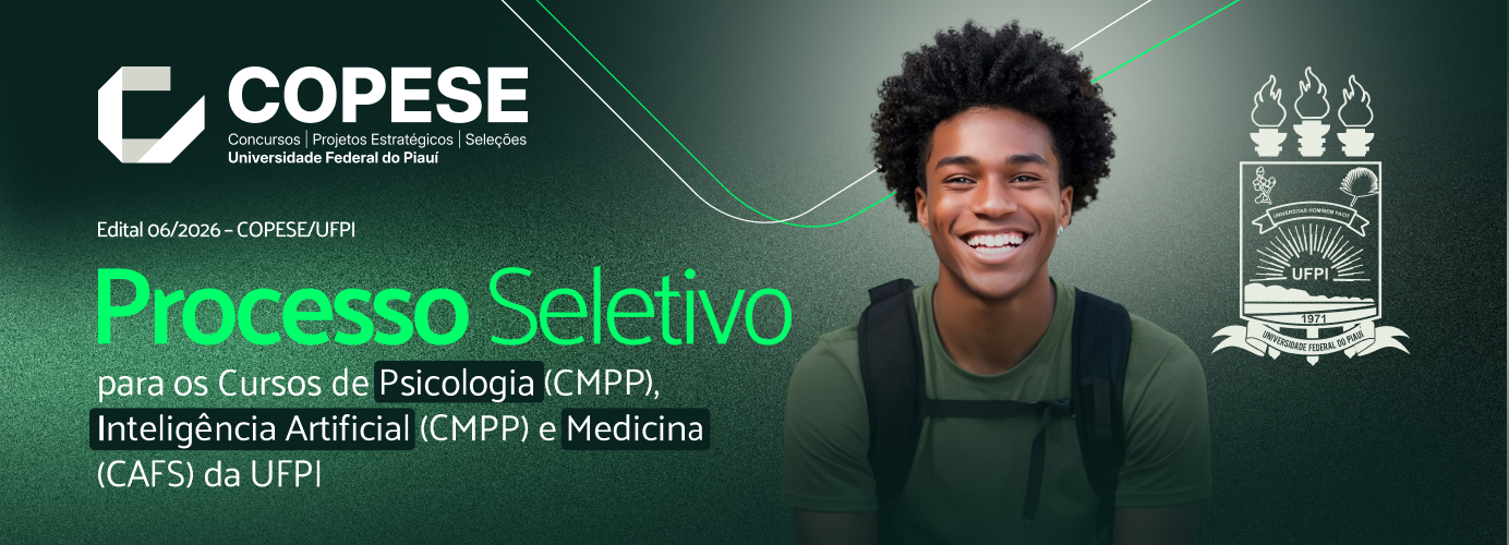 Processo Seletivo IA, psicologia e medicina