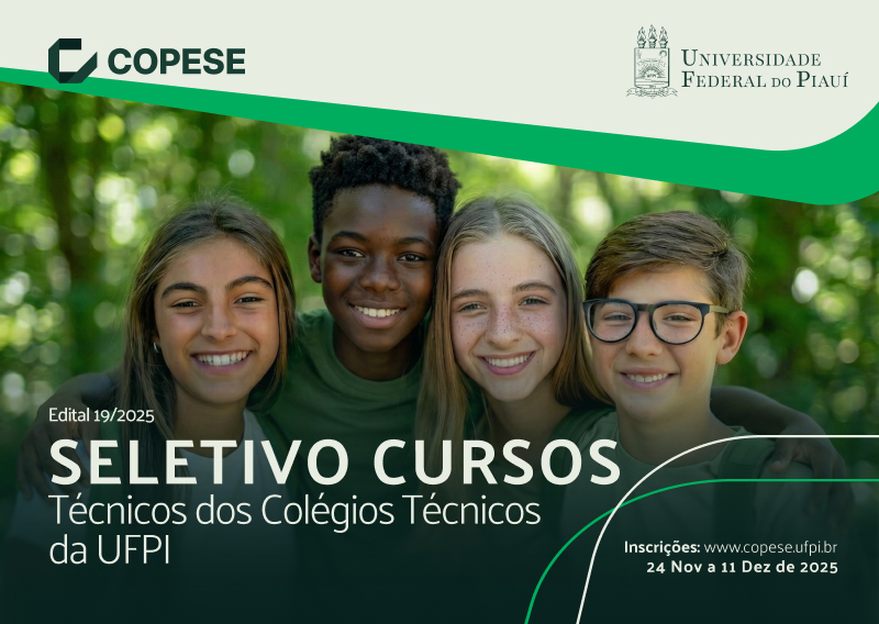 Processo Seletivo Colégios Técnicos da UFPI